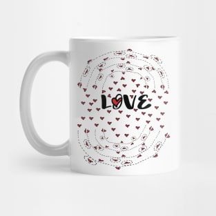 LOVE LOVE LOVE Mug